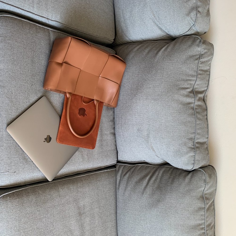 Arco women brown leather tote bag - Picture 5 of 8
